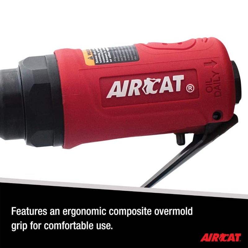 AirCat أدوات هوائية AIRCAT 807-25: مفتاح ربط صغير 300 دورة في الدقيقة، عزم دوران أقصى 35 قدم-رطل - 1/4 بوصة - Image 3